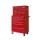 Giantz 14 Drawer Red Steel Tool Box Cabinet Chest - Mechanic Garage Storage Trolley with Lockable Wheels & Liners