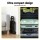 Giantz Folding Trolley Portable Hand Truck Lightweight Travel Luggage Trolley 25kg Adjustable Handle Black
