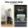 Giantz Folding Trolley Portable Hand Truck Lightweight Travel Luggage Trolley 80kg Capacity Silver 3 Position Handle