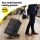 Giantz Folding Trolley Portable Hand Truck Lightweight Travel Luggage Trolley 80kg Capacity Silver 3 Position Handle