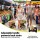 Giantz Folding Trolley Portable Hand Truck Lightweight Travel Luggage Trolley 80kg Capacity Silver 3 Position Handle