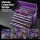 Giantz 9-Drawer Heavy Duty Tool Chest Cabinet Purple Powder-Coated Steel Lockable Ball Bearing Drawers 75kg Capacity