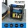 Giantz 3-Tier Tool Cart Storage Trolley, Steel, 150kg, Pegboard Hooks, Screwdriver Bay, 79x35.5x77cm,