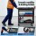 Giantz 100kg Tool Trolley Cart: Steel Rolling Cabinet with Drawers & Pegboard, 83x78x35cm, Black & Red, Garage Organiser