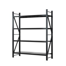 Giantz 2.4Mx2M Heavy-Duty Garage Shelving Rack, Steel, 200kg/Shelf, Adjustable, Rust-Resistant, Easy Assembly