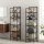 Artiss 2X Floor Standing Corner Shower Caddy 5 Tier Bathroom Organiser Black Durable Metal Rack 2 Pack