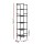 Artiss 2X Floor Standing Corner Shower Caddy 5 Tier Bathroom Organiser Black Durable Metal Rack 2 Pack