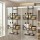 Artiss 2X 3 Tier Over the Door Shower Caddy Hanging Bathroom Storage Organiser Black Iron Waterproof