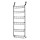 Artiss Over Door 6-Tier Pantry Storage Hanger Metal Organiser Black Heavy Duty Steel Space Saving Solution