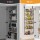 Artiss Over Door 6-Tier Pantry Storage Hanger Metal Organiser Black Heavy Duty Steel Space Saving Solution