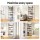 Artiss Over Door 6-Tier Pantry Storage Hanger Metal Organiser Black Heavy Duty Steel Space Saving Solution