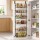 Artiss Over Door 6-Tier Pantry Storage Hanger Metal Organiser Black Heavy Duty Steel Space Saving Solution
