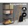 Giantz 5-Tier 4x1.8M Garage Shelving Rack - Heavy Duty 200kg/Tier, Adjustable, Boltless, Industrial Steel, Charcoal
