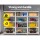 Giantz Heavy-Duty 3x1.8M Galvanised Steel Shelving Rack – 200kg/Tier Capacity, Adjustable, Boltless Assembly, 5 Shel