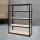 Giantz 1.8M Garage Shelving - Heavy-Duty Black Steel Rack, 5 Adjustable Shelves, 200kg Capacity/Tier, Easy Assembly