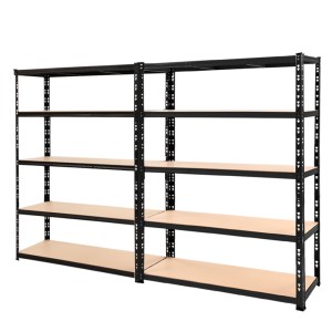 Giantz 2.4Mx1.8M Heavy-Duty Steel Garage Shelving Rack, 800kg Capacity, Adjustable MDF Shelves, Boltless Assembly