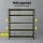1.8m x 1.2m Giantz 5-Tier Garage Shelving Rack Heavy-Duty Steel Storage Unit 150kg per Shelf Adjustable & Boltless