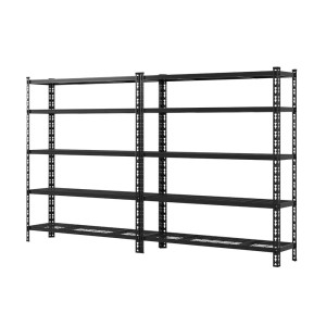 Giantz 1.8M x 2.4M Heavy Duty Garage Shelving Rack, 5-Tier Anti-Rust Steel Storage, 150kg per Shelf,