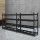 Giantz 4Mx2M Black Garage Shelving Rack - Heavy-Duty Steel, 800kg Capacity, Adjustable & Rust-Resistant, Easy Assembly