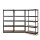Giantz 3x1.5M Heavy-Duty Steel Shelving Rack – Adjustable, Anti-Rust, 750kg Capacity, Easy Assembly, Matte Black