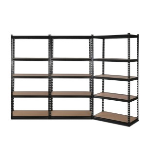 Giantz 3x1.5M Heavy-Duty Steel Shelving Rack – Adjustable, Anti-Rust, 750kg Capacity, Easy Assembly, Matte Black