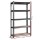 Giantz 5x1.5M Heavy-Duty Adjustable Garage Shelving Rack - Steel Construction, 750kg Capacity, Charcoal Finish
