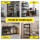 Giantz 5-Tier Garage Shelving Unit, 150kg/Level, 1.5x0.7m, Boltless MDF & Steel Rack for Workshop &