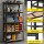 Giantz 5-Tier Garage Shelving Unit, 150kg/Level, 1.5x0.7m, Boltless MDF & Steel Rack for Workshop &