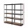 Giantz 2-Pack 2x1.8M Garage Shelving Unit, Heavy-Duty Black Steel Rack, 1000kg Capacity, Adjustable Boltless Design