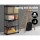 Giantz 2-Pack 2x1.8M Garage Shelving Unit, Heavy-Duty Black Steel Rack, 1000kg Capacity, Adjustable Boltless Design