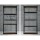 Giantz 3x1.8M Heavy-Duty Steel Garage Shelving Rack, Adjustable 5-Tier Storage, 1000kg Capacity, Matte Black