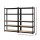 Giantz 2x1.8M Black Garage Shelving Rack | Heavy-Duty Steel, Adjustable 200kg/Tier, 5 Shelves, Boltless Assembly
