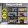 Giantz 2x1.8M Black Garage Shelving Rack | Heavy-Duty Steel, Adjustable 200kg/Tier, 5 Shelves, Boltless Assembly