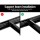 Giantz 5-Tier 5x1.8M Black Garage Shelving Rack - Heavy-Duty Steel, Adjustable, 200kg/Tier Capacity, Boltless Setup