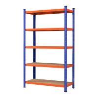 Giantz 3 x 1.8M Heavy Duty Garage Shelving Rack, 5-Tier Adjustable Steel Storage, 200kg Per Shelf, Boltless Assembly
