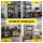 Giantz 2-Pack 4-Tier Steel Garage Shelving 90 x 40 x 180cm Heavy Duty Storage Racks Black 2 Pack 4 Tier