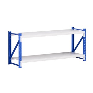 Giantz 2M x 0.9M Heavy Duty Steel Warehouse Shelving Rack, 200kg Per Tier, Adjustable Garage Storage Unit