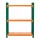 Giantz 1.2m x 1.5m Heavy Duty Garage Shelving Rack, 3 Tier, Industrial Steel, 200kg Per Shelf, Adjustable, Green
