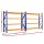 Giantz 4M x 1.8M Heavy Duty Steel Warehouse Shelving Rack, 200kg Capacity, Adjustable, Rust-Resistant, 4 Tiers