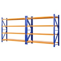 Giantz 4M x 1.8M Heavy Duty Steel Warehouse Shelving Rack, 200kg Capacity, Adjustable, Rust-Resistant, 4 Tiers
