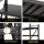 Giantz 4Mx2M Heavy Duty Garage Shelving Warehouse Rack Black, Steel, 200kg per Shelf, Adjustable, Rust-Resistant