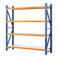 Giantz 2Mx2M Heavy-Duty Garage Shelving, 200kg Capacity per Shelf, Industrial Steel, Adjustable, Rust-Resistant, Blue