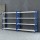 Giantz 4M x 2M Heavy Duty Steel Garage Shelving Rack, 200kg Shelf Load, Adjustable, Blue, Set of 2