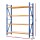 Giantz 2.4M x 2M Heavy Duty Garage Shelving Rack, Steel Warehouse Pallet Storage, 200kg/Shelf, Blue, 4 Tier