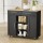 Artiss Kitchen Island Trolley 100cm Black MDF Rolling Cart with Drawers, Cabinets, Shelves & Towel Rack
