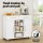Artiss 100cm White Kitchen Island Trolley Cart with Drawers, Cabinets, Shelves, MDF, Mobile Serving Storage