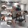Giantz Portable Folding Worktable 454kg Heavy Duty Adjustable 60–91.5cm Steel MDF Workbench 70x65cm