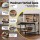 Giantz 120cm Workbench with Pegboard Ultra-Wide Drawer Black Q195 Steel Frame 20 Hooks Smooth Glide Rails