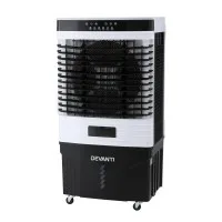 Devanti 60L Evaporative Air Cooler Humidifier Purifier LED Remote 8000m³/h Energy Saving 180W 3 Speeds