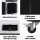 Devanti 60L Evaporative Air Cooler Humidifier Purifier LED Remote 8000m³/h Energy Saving 180W 3 Speeds